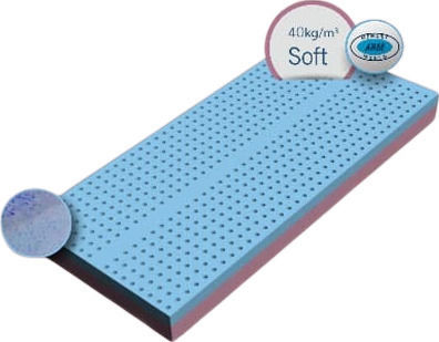 Amve Memory Foam MED Air Στρώμα Αφρολέξ 120x200x20cm