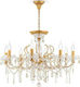 Maytoni Sevilla Chandelier Candlestick 8xE14 Gold DIA004-08-G