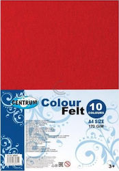 Centrum Τσόχα Μπλοκ Α4 Mix 10τμχ. 88081