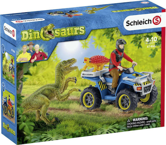Schleich-S Quad Escape From Velociraptor για 4+ Ετών