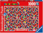 Super Mario Bros challenge Puzzle 2D 1000 Bucăți