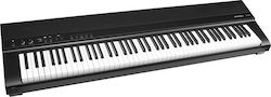 Medeli Electric Stage Piano SP201 with 88 Weighted Keys Built-in Speakers and Connection with Headphones and Computer Black