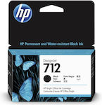 HP 712 Cartuș de cerneală original pentru imprimante InkJet Negru (3ED70A)