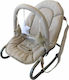 Asalvo Χειροκίνητο Relax Μωρού Baby Bouncer Stars Beige για Παιδί έως 9kg