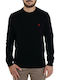 Cohas Brook Langarm-Pullover Marineblau