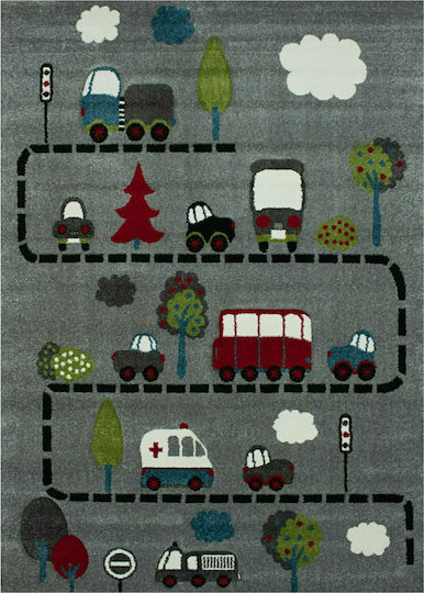 Koulis Carpets 9360A Kids Rug Gri 70x150cm