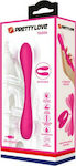 Pretty Love Yedda Klitoris Vibrator mit Fernbedienung 17cm BI-014710-1 Pink