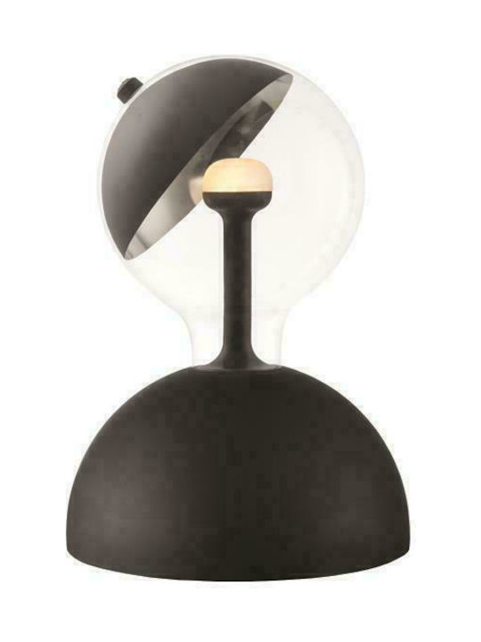 Eurolamp Move Me Επιτραπέζιο Διακοσμητικό Φωτιστικό με Ντουί για Λαμπτήρα E27 σε Μαύρο Χρώμα