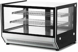 Bonner 90HR Beheizte Ausstellungsvitrine Kammer 2 Ebenen mit Leistung 1300W B90 x T53 x H73 cm