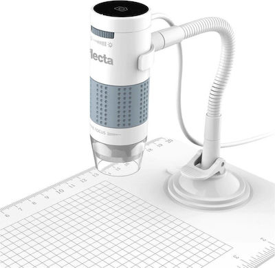 Reflecta DigiMicroscope Flex Set de Lentile Camera Telefon Microscop 250x 1buc în culoarea Alb