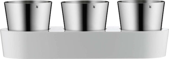 WMF Garden Set 3 Tlg Gourmet Κασπώ Μεταλλικό Γκρι