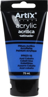 Artix Acrylic Set Culori Acrilice Pictură în culoarea Albastru Albastru Cobalt 75ml 1buc PP631-16