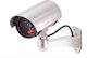 Dummy CCD Dummy Surveillance Bullet Camera Silver