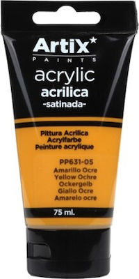 Artix Acrylic Set Culori Acrilice Pictură în culoarea Galben Ocre galben 75ml 1buc PP631-05