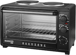 Bormann Electric Countertop Oven 45lt with 2 Burners