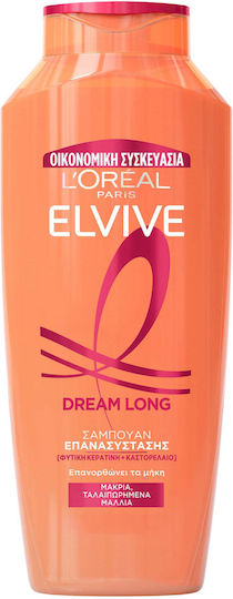 L'Oreal Paris Elvive Dream Long Șampon Reconstrucție/Hrană și Netezire pentru Păr Deteriorat 700ml