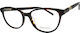 Escape Eyewear Damen Acetat Brillengestell Braun Schildpatt ES1320 C2