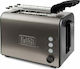 Black & Decker BXTOA900E ES9600090B Toaster 2 Slots 900W Inox