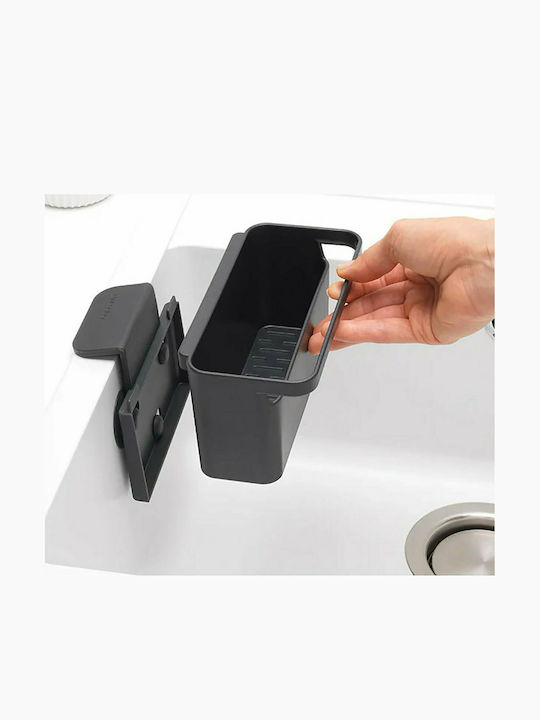 Brabantia Στραγγιστήρι για Μαχαιροπίρουνα Πλαστικό Γκρι 17.1x12.8x10.5cm