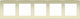 Aca Prime Switch Frame 5 Positions Horizontal I...