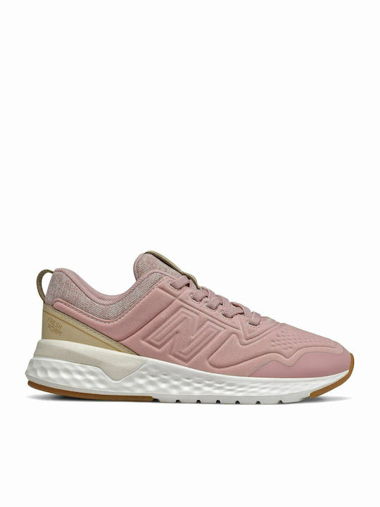 Fresh Foam 515 Youth Αθλητικά Παιδικά Παπούτσια Running με Κορδόνια Ροζ