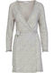 Vamp Women's Robe Beige Crystal