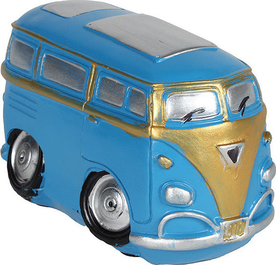 Keskor Money Box Plastic Blue 15x8x9cm