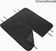 InnovaGoods Waterproof Seat Cover Car for Dog Protective Cover for Pets Black
