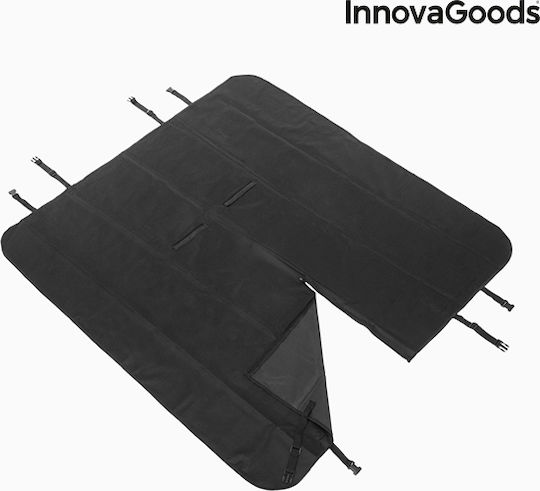InnovaGoods Waterproof Seat Cover Car for Dog Protective Cover for Pets Black