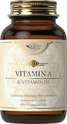 Sky Premium Life Vitamin A & Vitamin D3 Vitamin for the Skin 2000iu 60 caps