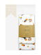 Tiny Toes Funky Bohemian Baby Sheets Set Cradle Cotton Multicolored 70x100cm 2pcs