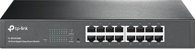 TP-LINK TL-SG1016DE v4 Unmanaged L2 Switch με 16 Θύρες Ethernet