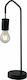 Fan Europe Fan Europe Metal Table Lamp for E27 Socket with Black Base