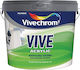 Vivechrom Vive Acrylic Base P Plastic Acrilyc Paint for Exterior Use White 10lt