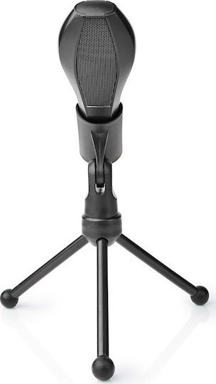 Nedis MICTU100BK Πυκνωτικό Μικρόφωνο USB Επιτραπέζιο Black