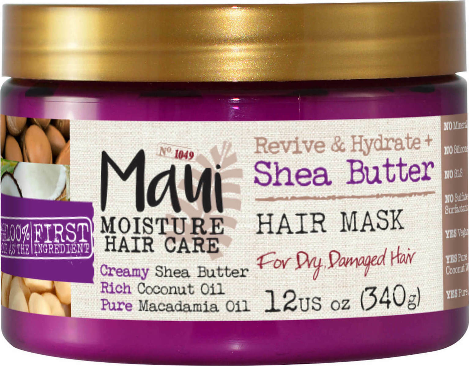 Maui Moisture Revive and Hydrate Shea Butter Hair Mask 340gr Skroutz.gr