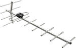 Osio OTA-1014 Outdoor TV Antenna (without power supply) Blue Connection via Coaxial Cable