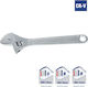 WorkPro French Wrench with Adjustable Opening 28mm 250mm