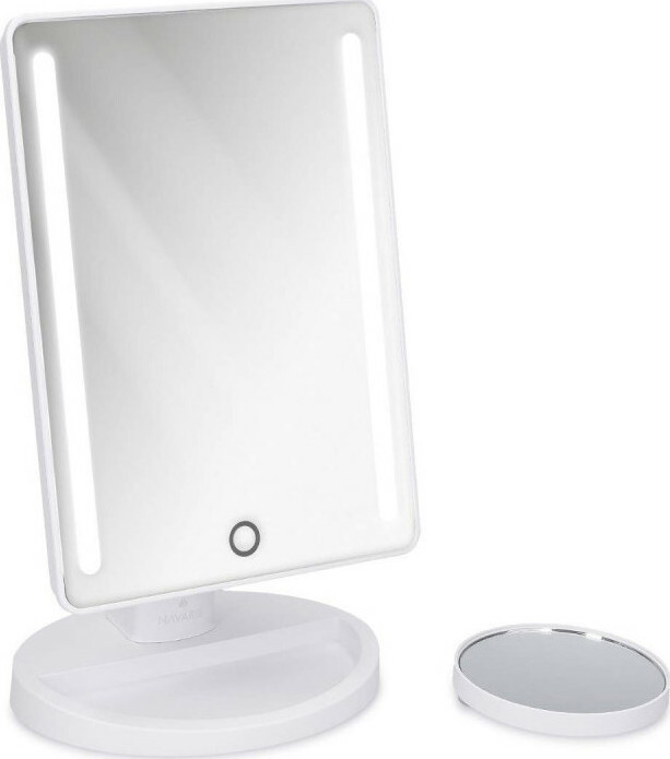 Navaris Makeup Mirror Φωτιζόμενος Καθρέπτης Led White Skroutz.gr