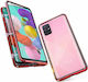 Magneto 360 Full Cover Πλαστικό Μαγνητικό Κόκκινο (Galaxy A21s)