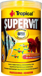 Tropical Supervit Fischfutter für Fische mit Spirulina 100ml 20g