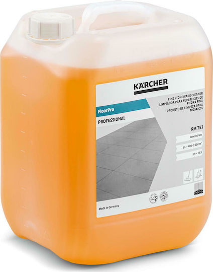 Karcher RM 753 Lichid Curățător De Săruri Pentru Utilizare Profesională Pentru Piatră și Podele 10lt 6.295-082.0