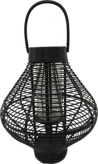 Art et Lumiere Φαναράκι Bamboo Επιδαπέδιο Μαύρο 44.5x44.5x50.5εκ.