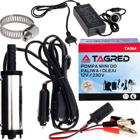 Tagred Pompa Electrică De Transfer Auto Pentru Ulei Apă Motorină 12V
