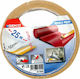 Geko Self-Adhesive Double-Sided Tape 50mmx25m 1pcs