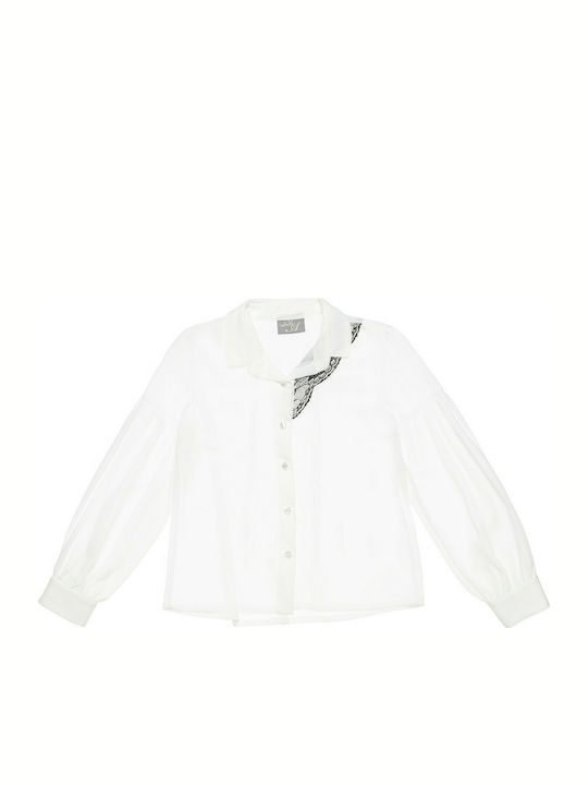 Alouette Kids Shirt White