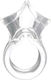 Chisa Novelties Crown Ring Clear