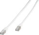 Vivanco F/UTP Cat.6 (Gigabit) Cablu De Rețea Ethernet 1m Alb