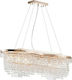 Maytoni Toils Chandelier with Crystals Gold DIA600-07-G