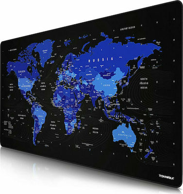 CSL XXL Gaming Mouse Pad World Map 1200mm Titanwolf